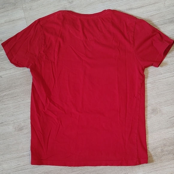 Christian Lacroix Red and Black Dynamic Graphic Tee Large - Picture 4 of 4